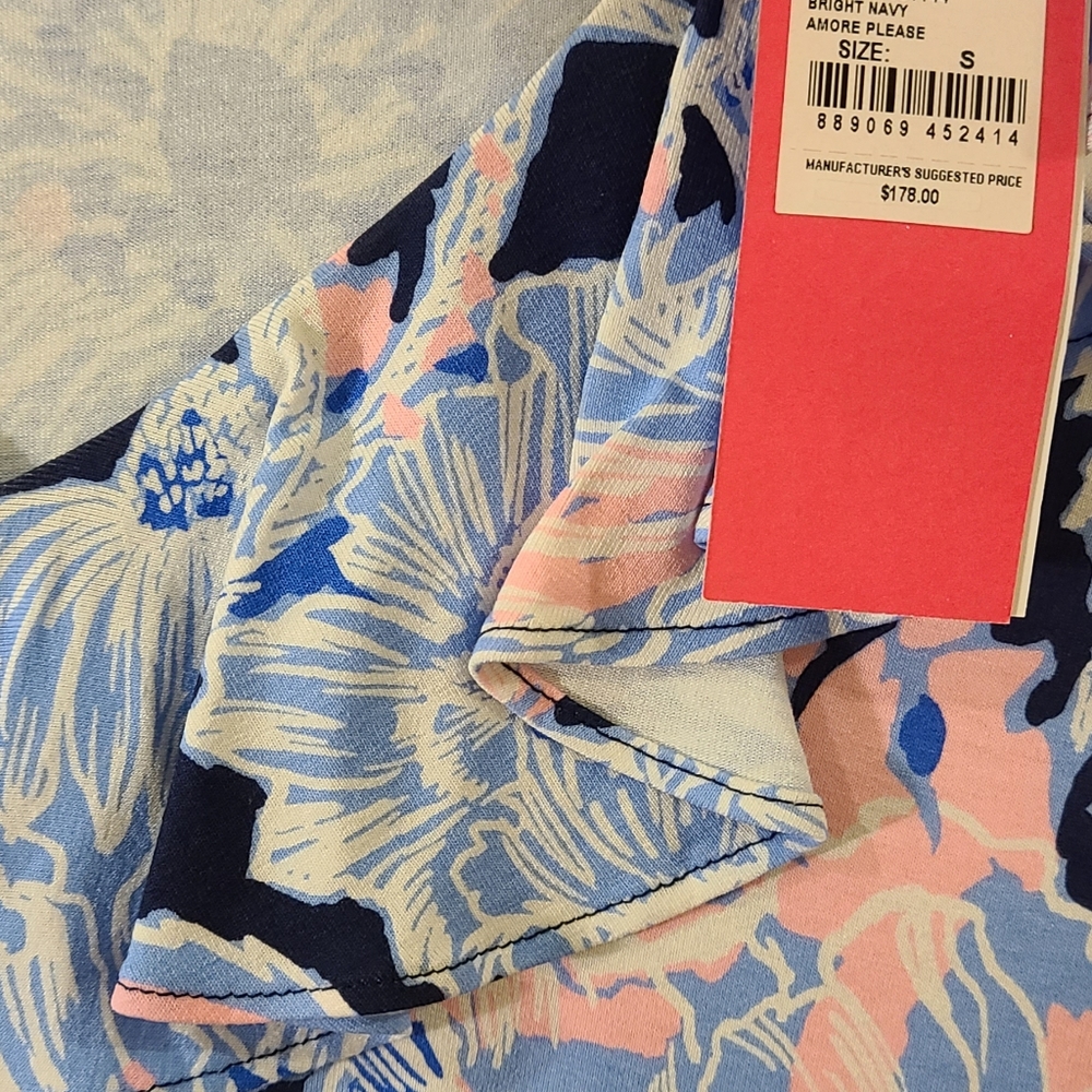 Lilly Pulitzer Stirling Amore Please dress in Bright Navy.